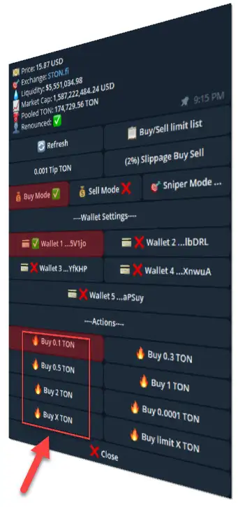 Comprehensive Guide TON TRADING BOT 12