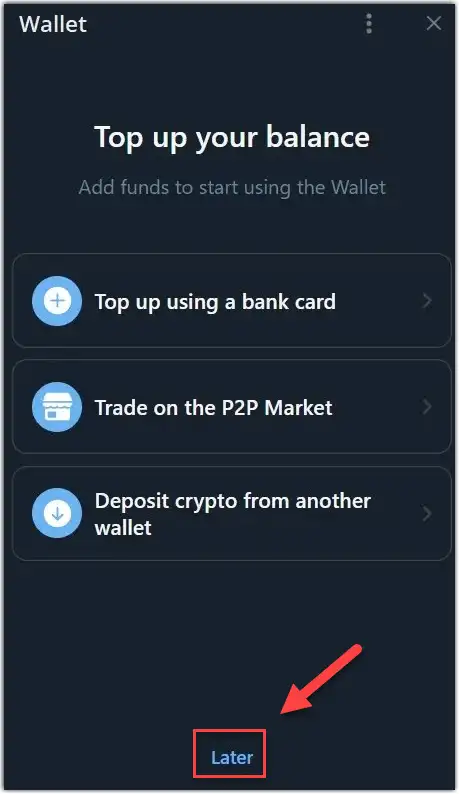 Guide to Creating a TON Wallet on Telegram 7