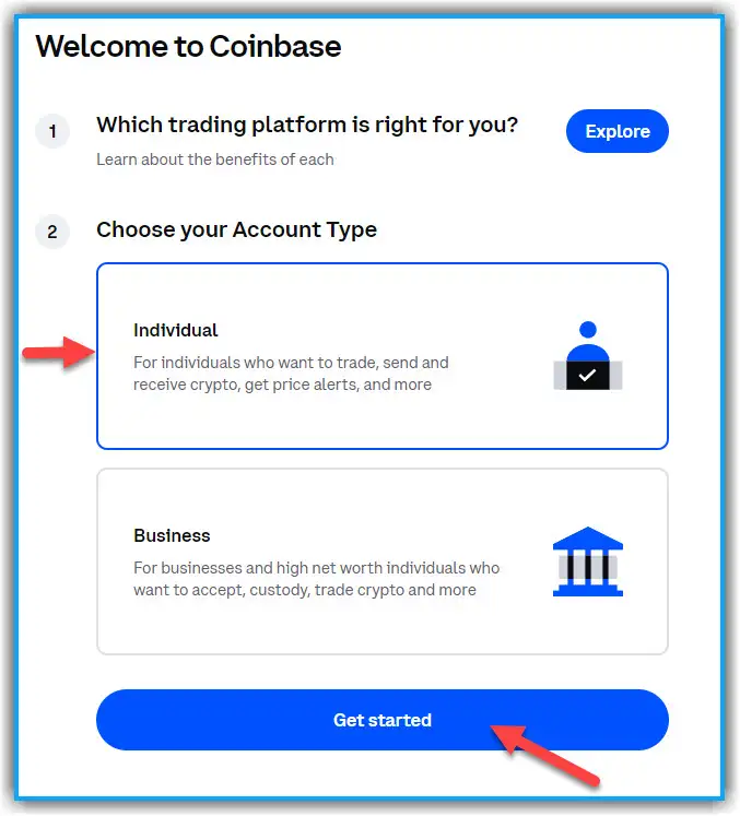 How to create a Coinbase wallet 5