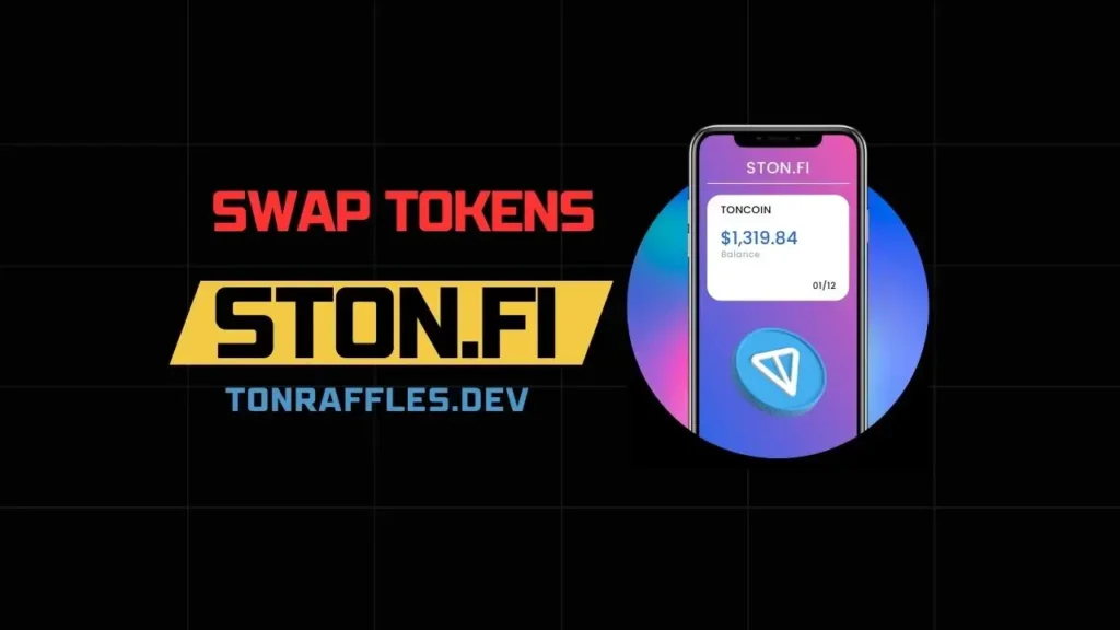 How to swap tokens on STON.fi 1