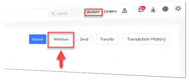 How to transfer TON from the MEXC exchange to your TON wallet 2