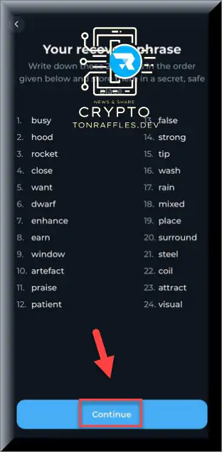 TonKeeper Creating and Using TON Wallet Guide 3