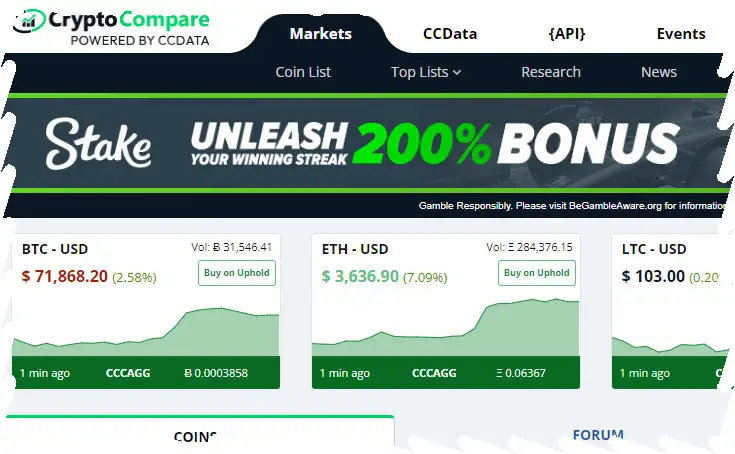 cryptocompare 6