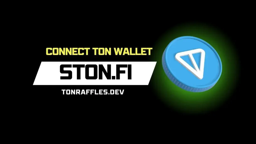 how to connect ton wallet STON.fi 2