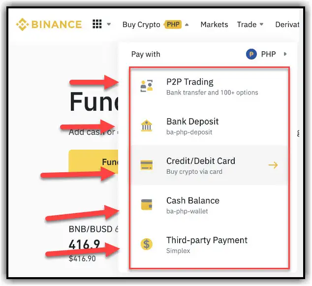 Guide to Buying Bitcoin on Binance 4