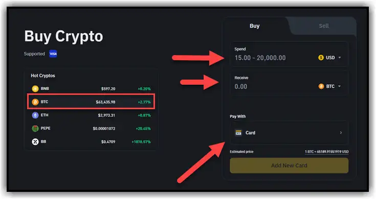 Guide to Buying Bitcoin on Binance 5