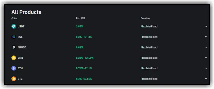 earn coin binance