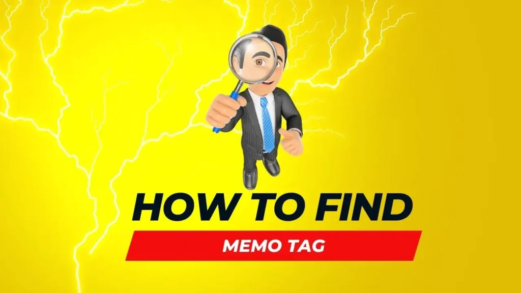 How to find Memo Tag tonkeeper