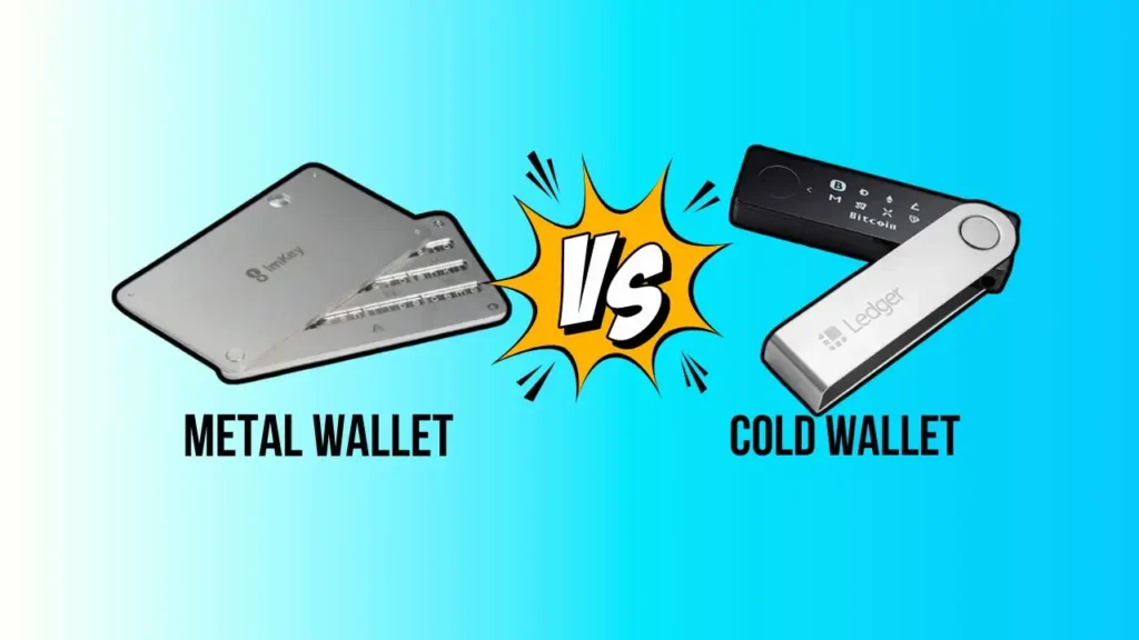 metal wallets vs cold wallets