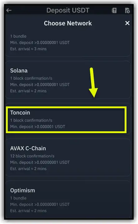 Ton coin network